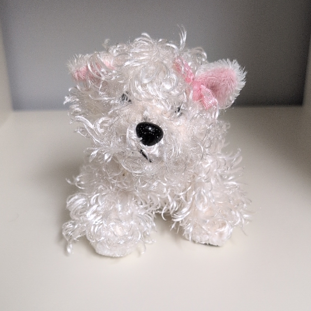 🩵3/$20🩵 Webkinz Lilkinz White Terrier